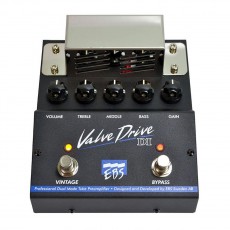 EBS Valve Drive DI - Tubed Preamp/Overdrive Bass Pedal - 9V DC